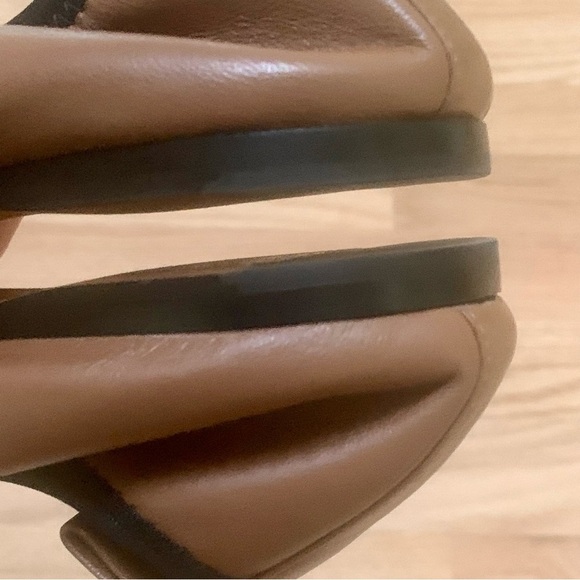 NIB PROENZA SCHOULER Kristie Ballet Flat Brown Square Toe Minimalist Neutral 41 - Picture 14 of 16